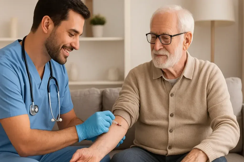 نمونه‌گیری در منزل تهران