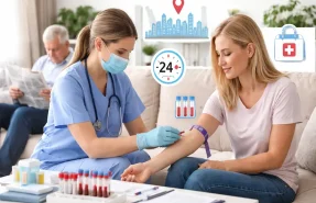 آزمایش خون در منزل تهران