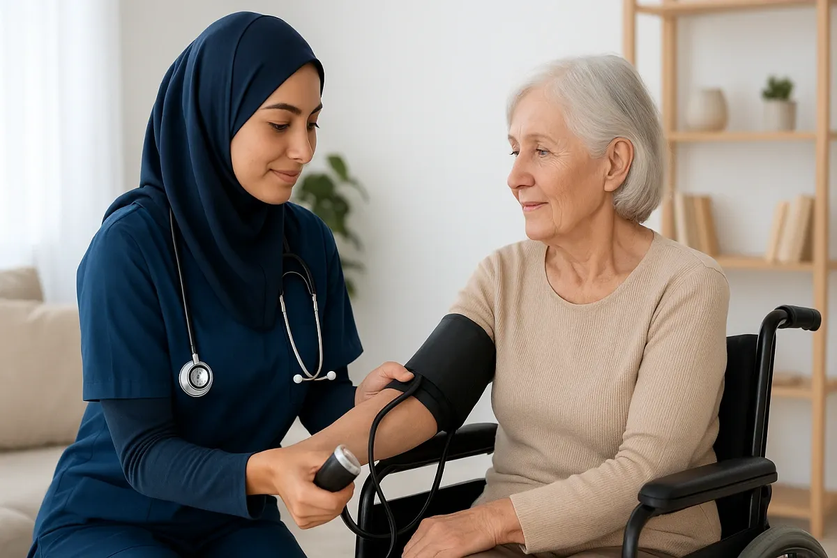 اعزام پرستار به منزل در تهران