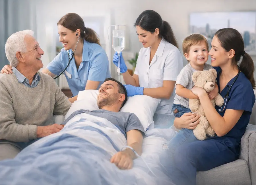 خدمات پرستاری در منزل غرب تهران