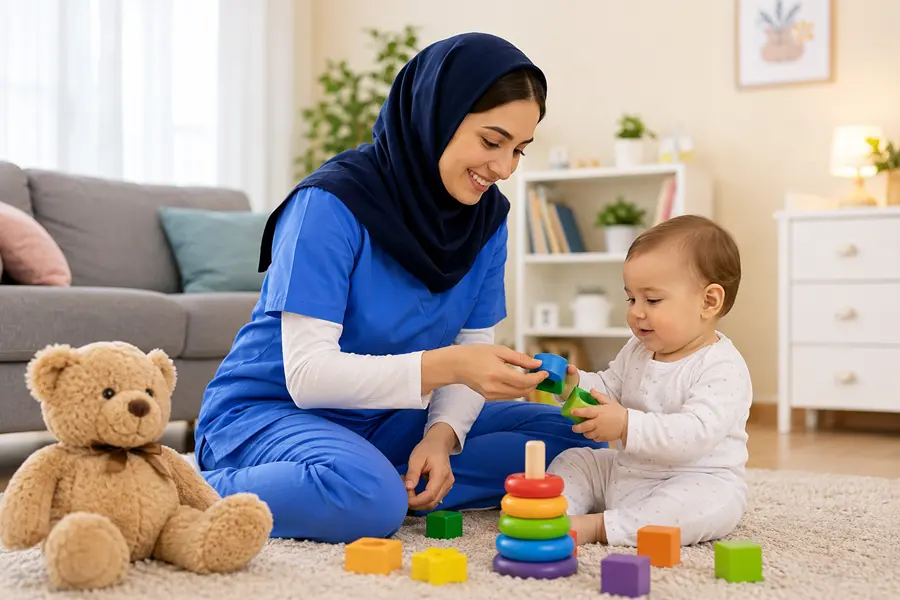 پرستاری از کودک در منزل